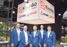 Twan van den Berg, Brian Scott, Sinan Yener, Gerard van Deelen, Sjoerd Wiltenburg van Kiremko Food Processing Equipment.